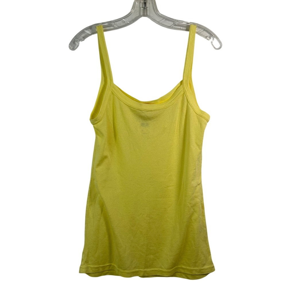 Fresh Produce Womens XL Daffodil Yellow Soft Sheen Layering Tank Top ATKSSLT USA